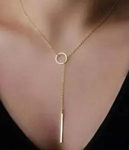 Trendy Water Drop Pendant Necklace