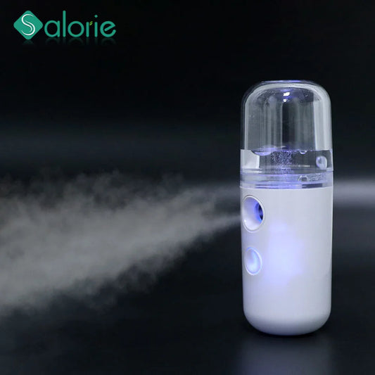 SALORIE Rechargeable Face Steamer & Facial Sprayer – Moisturizing Skin Care Device