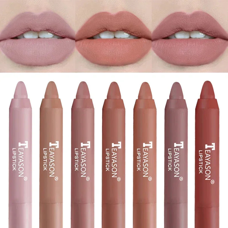 Waterproof Matte Lipstick – Long-Lasting & Waterproof, 12 Colors Available