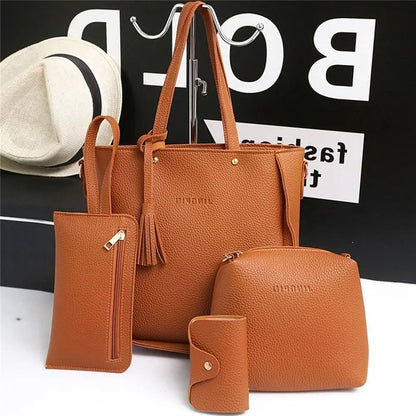 4Pcs/set Bucket Bag