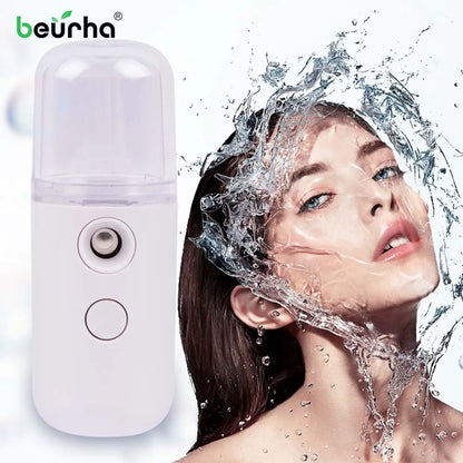 SALORIE Rechargeable Face Steamer & Facial Sprayer – Moisturizing Skin Care Device