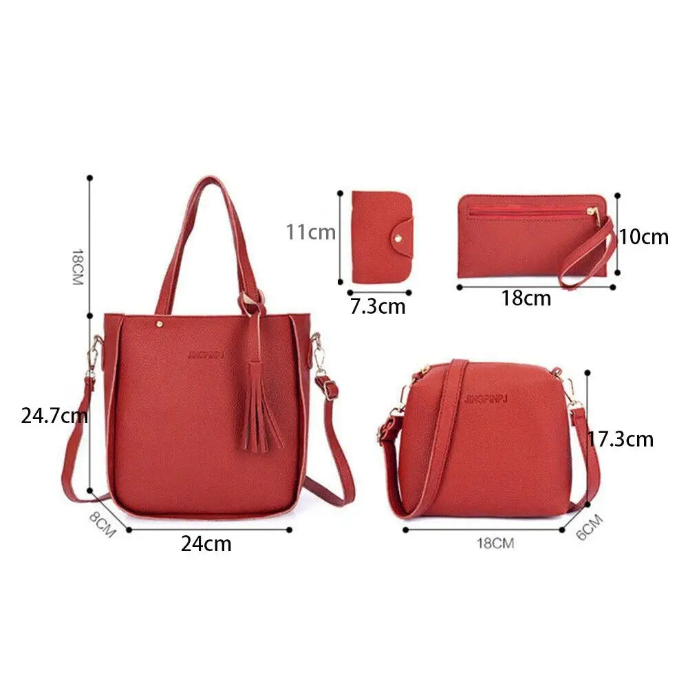 4Pcs/set Bucket Bag