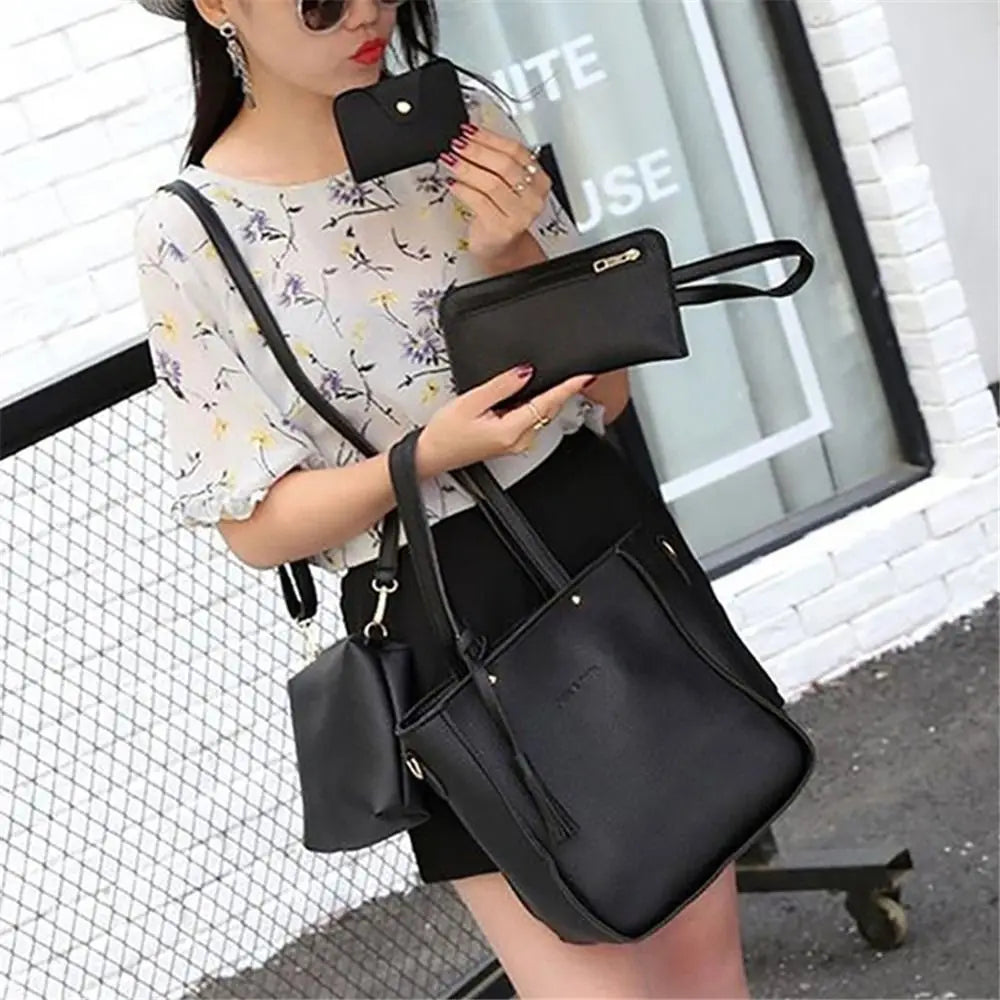 4Pcs/set Bucket Bag