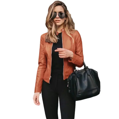 Allukasa Women's Office Lady Rivet Jacket – Chic and Sophisticated Outerwear for All Seasons